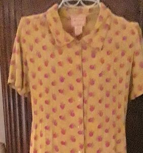 casual tie back April Cornell long dress